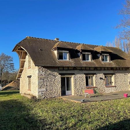 فيلا Maison Ancienne Vallee De L'Eure Hardencourt-Cocherel المظهر الخارجي الصورة